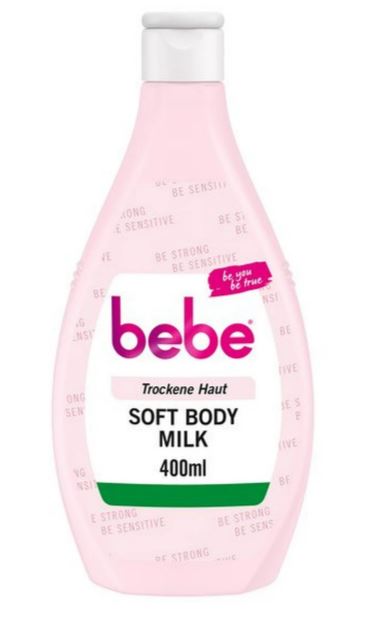 BEBE Soft Body Milk Milch Fl 400 ml