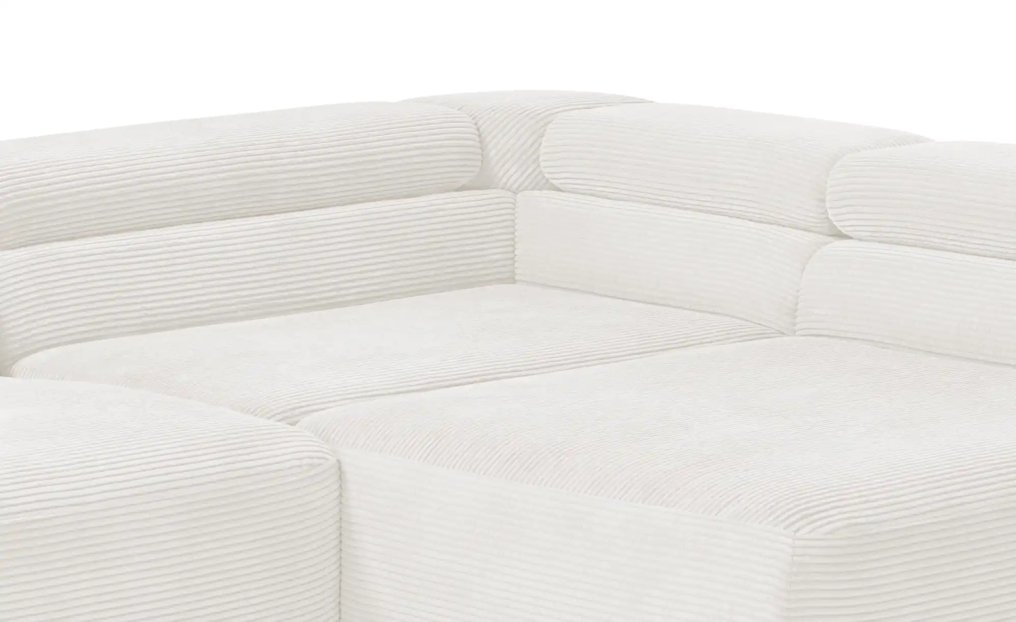Jette Home Ecksofa aus Cord Jette Flirt