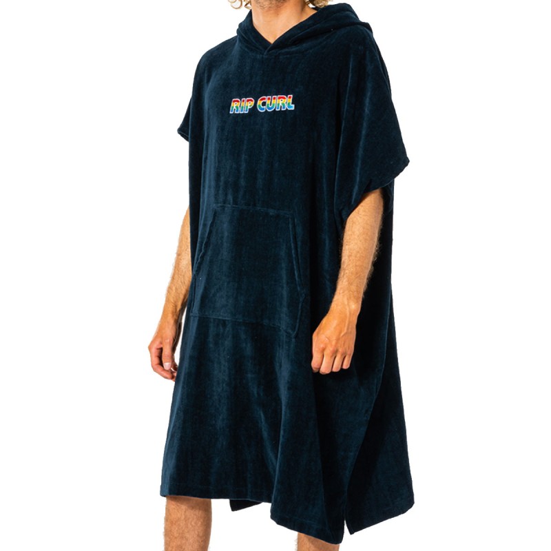Rip Curl Poncho Wet As Hooded Towel Navy - The Corner Shop