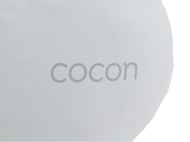 COCON Gewichtsdecke 9 kg, 160 x 210 cm, Grau Therapiedecke mit Samtbezug für entspannte Nächte