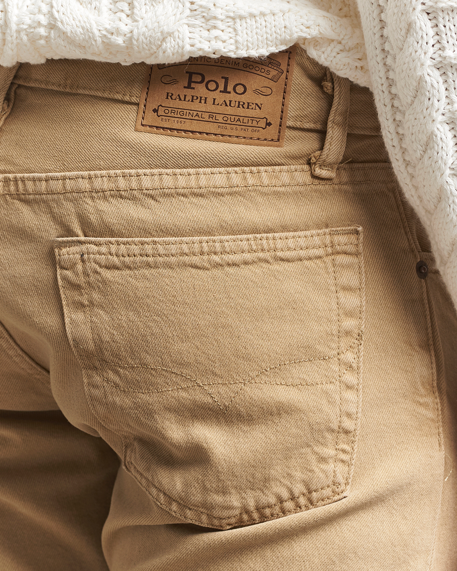 Polo Ralph Lauren Hampton Cotton Blend Jeans Coastal Beige