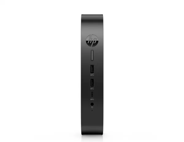 HP Elite t655 - Tynd klient - SFF 1 x Ryzen Embedded R2314 / op til 3.5 GHz - RAM 8 GB - SSD 256 GB - NVMe - Radeon Graphics - Gigabit Ethernet - Win 10 IoT Enterprise - skærm: ingen