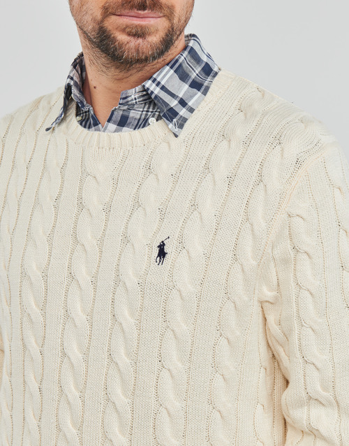Polo Ralph Lauren - LS DRIVER CN-LONG SLEEVE-SWEATER Crudo