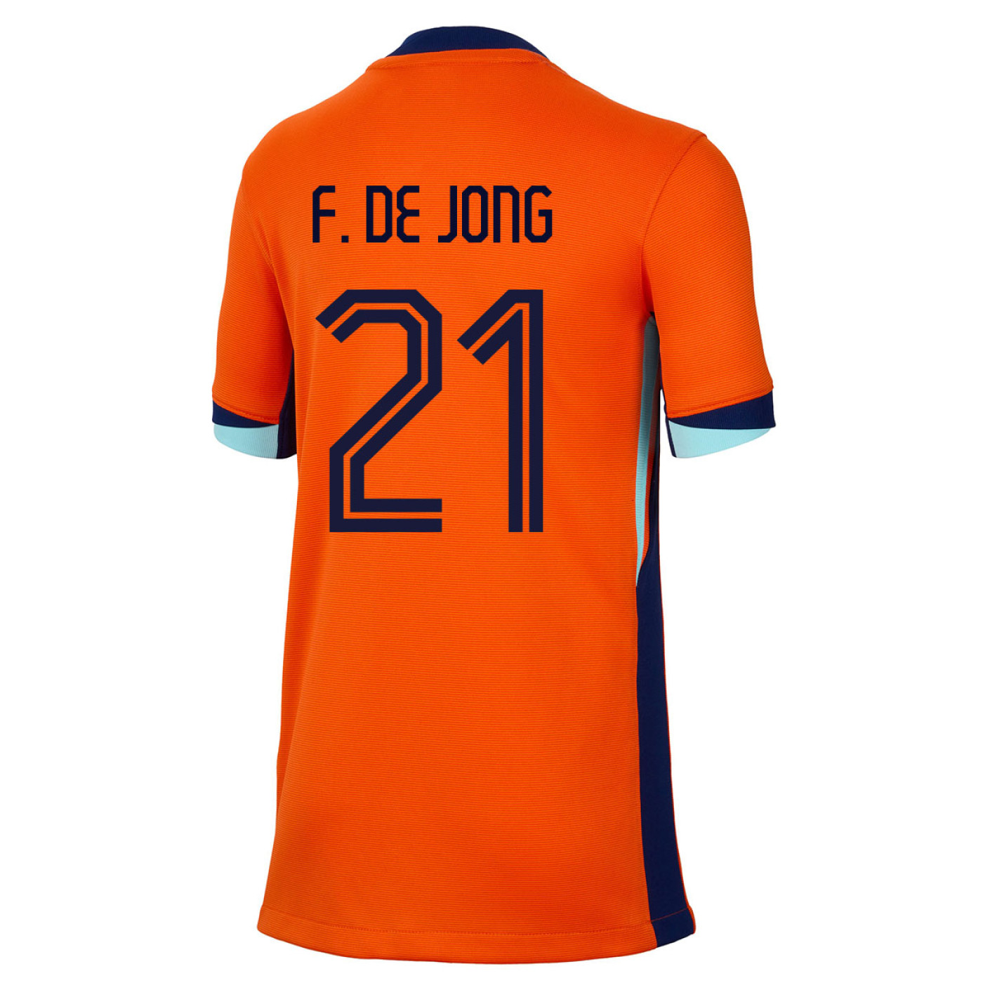 Nike Nederland F. de Jong 21 Thuisshirt 2024-2026 Kids