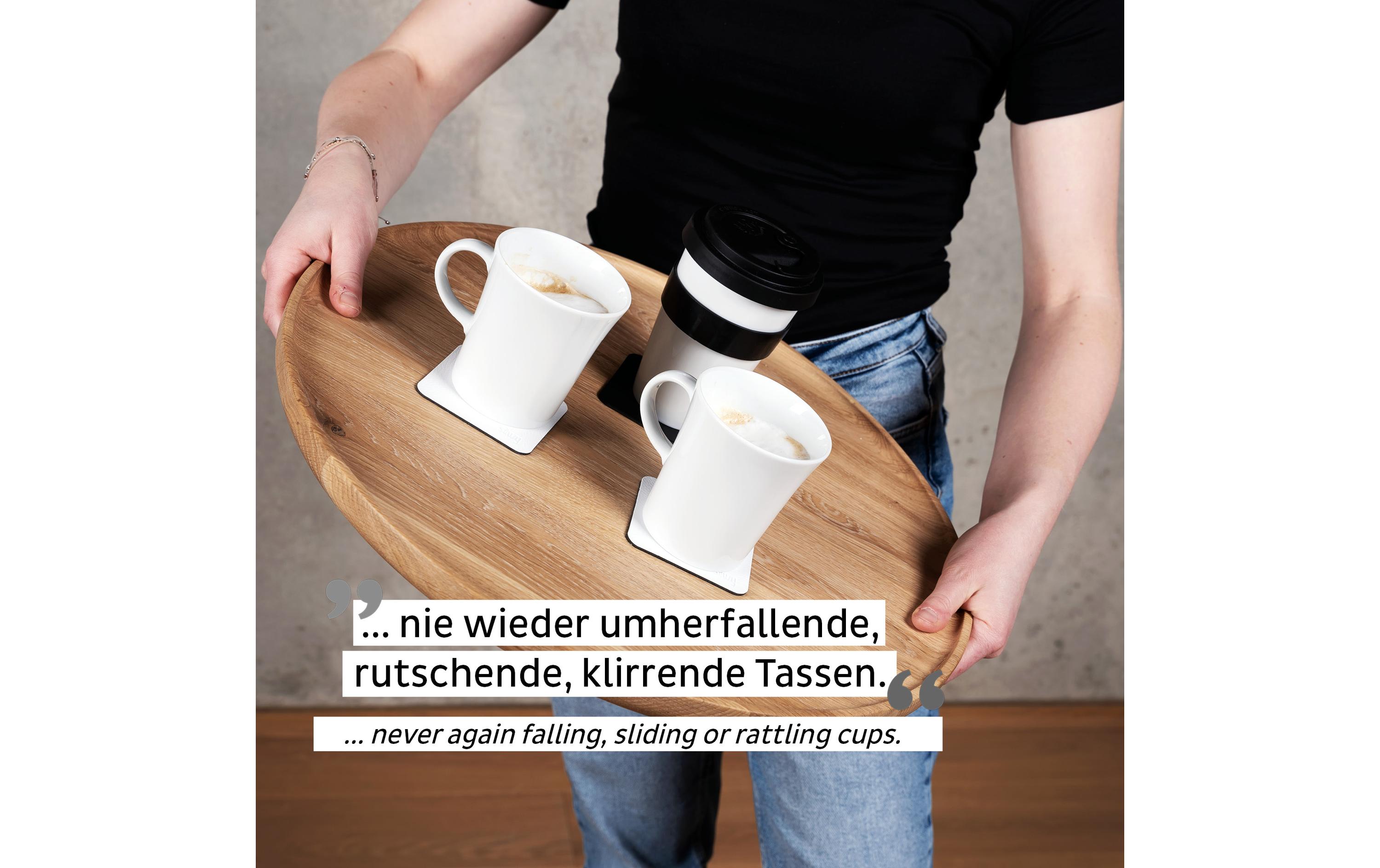 Porzellan to-go-Cup SetBecher für unterwegs aus Porzellan