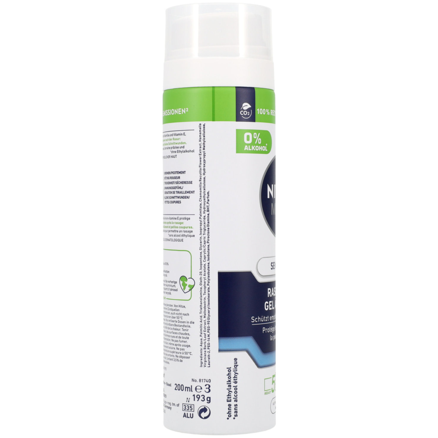 Nivea Sensitive Rasiergel