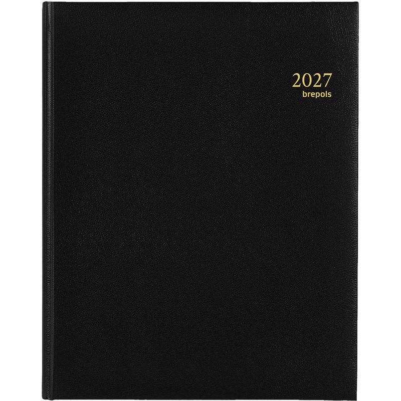 Agenda Brepols Concorde semainier - année 2027 - 21 x 27 cm