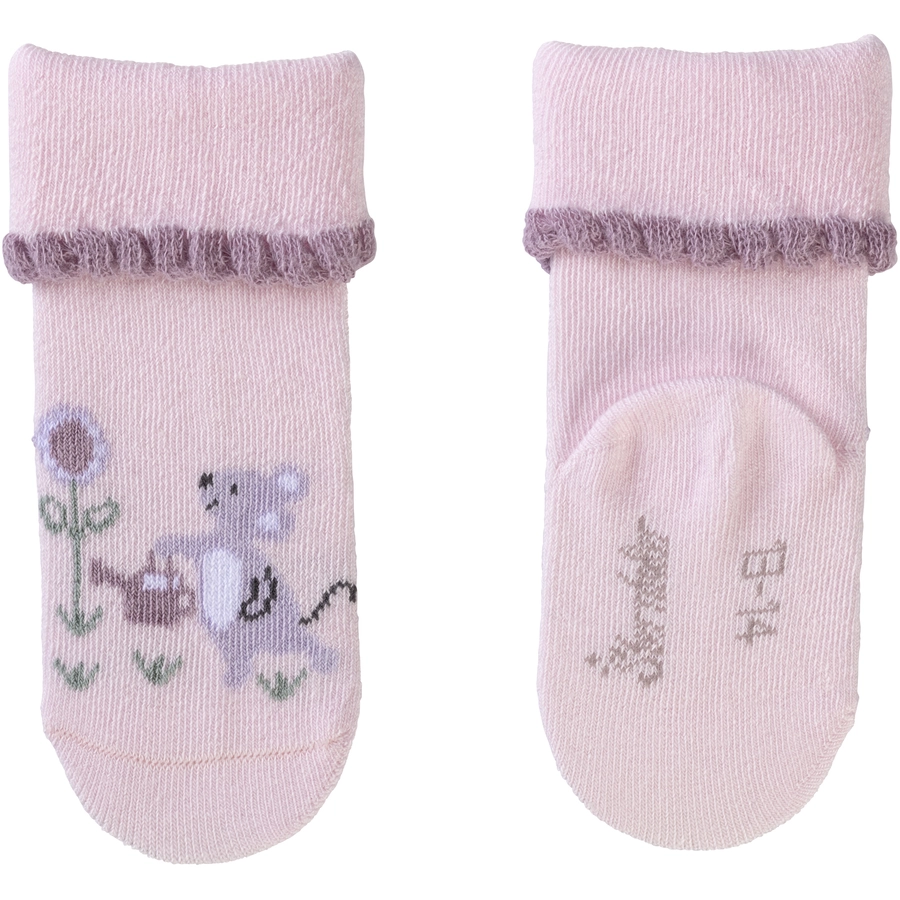Sterntaler Baby-Socken 3er-Pack Maus rosa