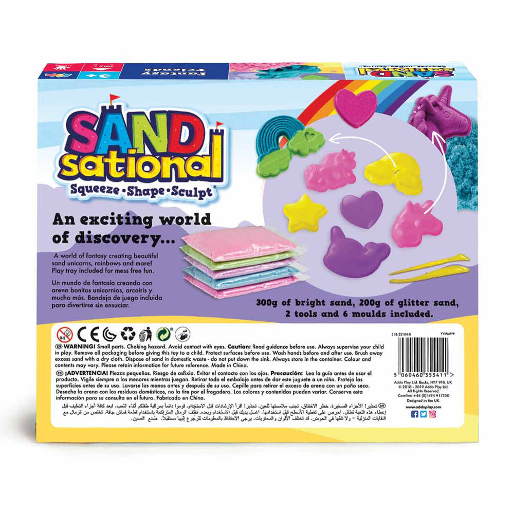 Sandsational fantasie vrienden magisch zand