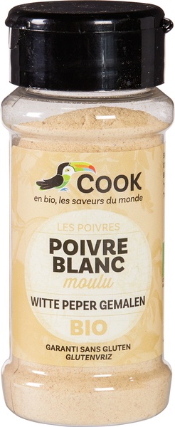 Cook Witte-Peper Gemalen (45 gr)