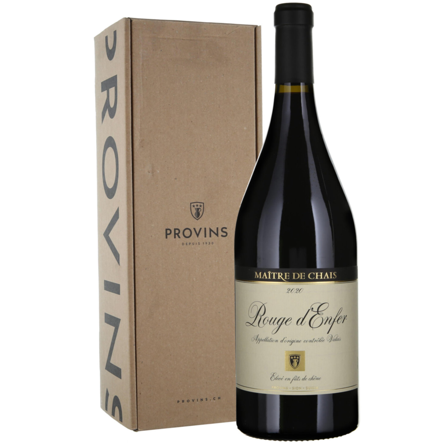 Magnum Valais AOC Rouge d'Enfer Maître de Chais Provins -150cl