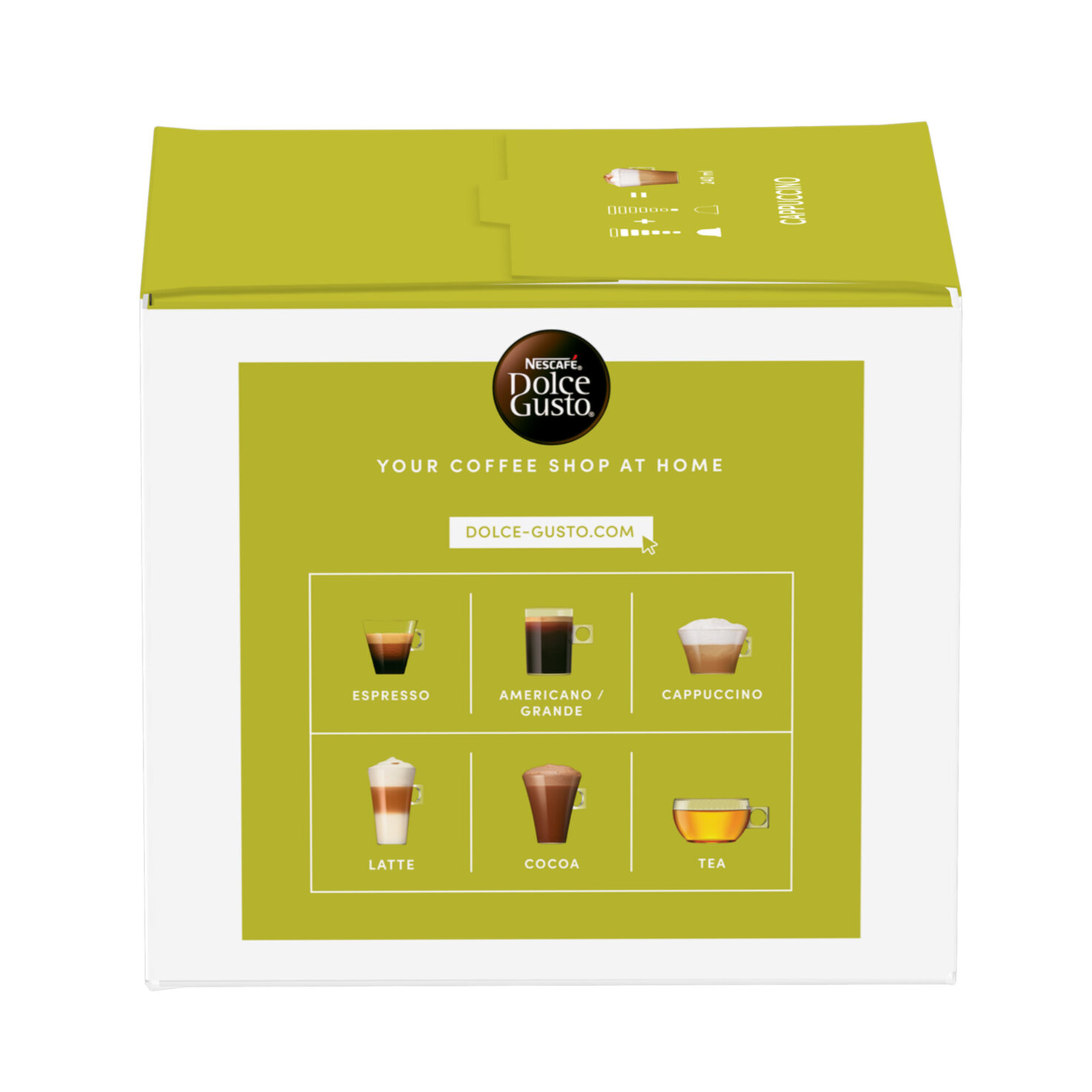 Nescafé Dolce Gusto Cappuccino 30 Kapseln