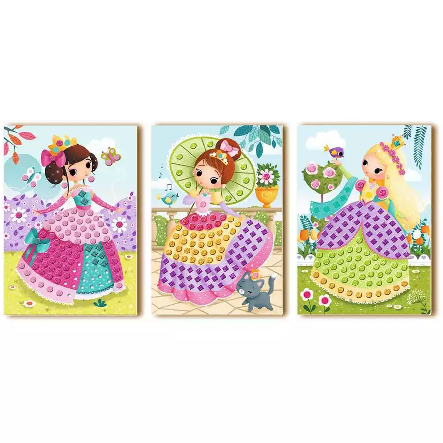 Ravensburger Mosaic Junior Princess bunt