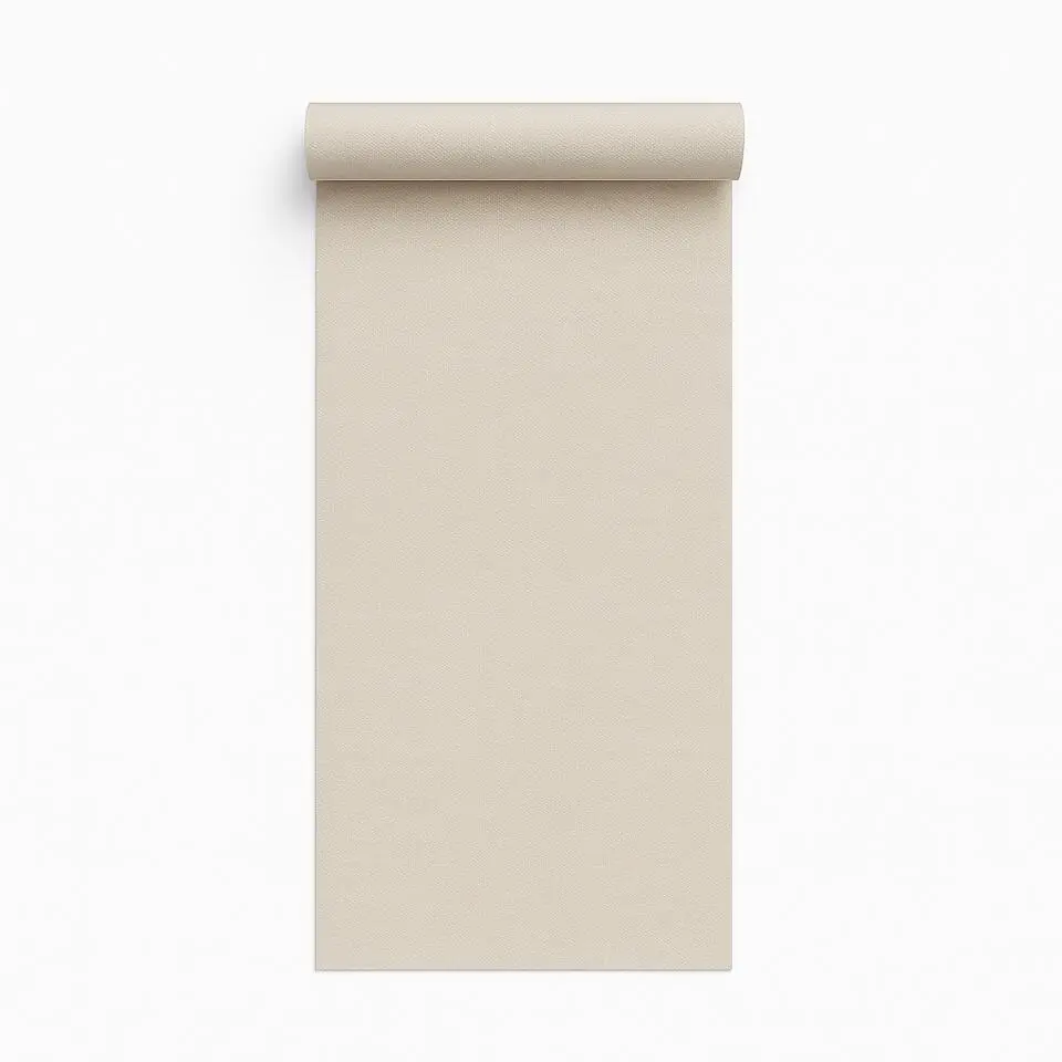 Dutch Wallcoverings Vliesbehang Linen & Textures uni - beige - 10,05m x 53cm