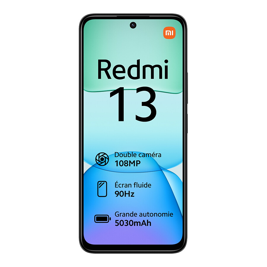 Xiaomi Redmi 13 (Noir) - 256 Go