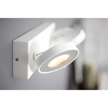 Philips duospot Clockwork wit incl. WarmGlow LED-lichtbron