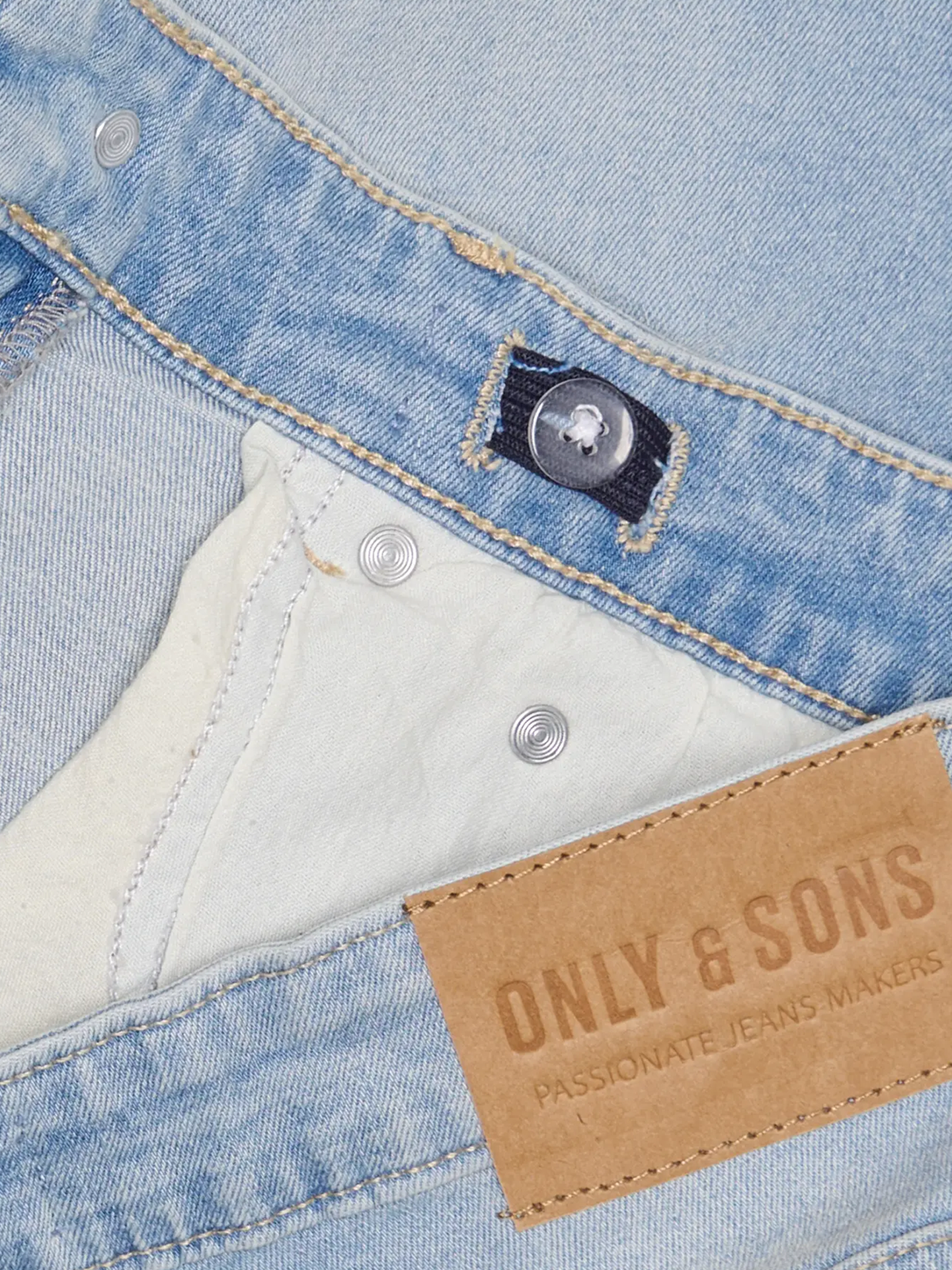 Yoke Tapered Jax Denim
