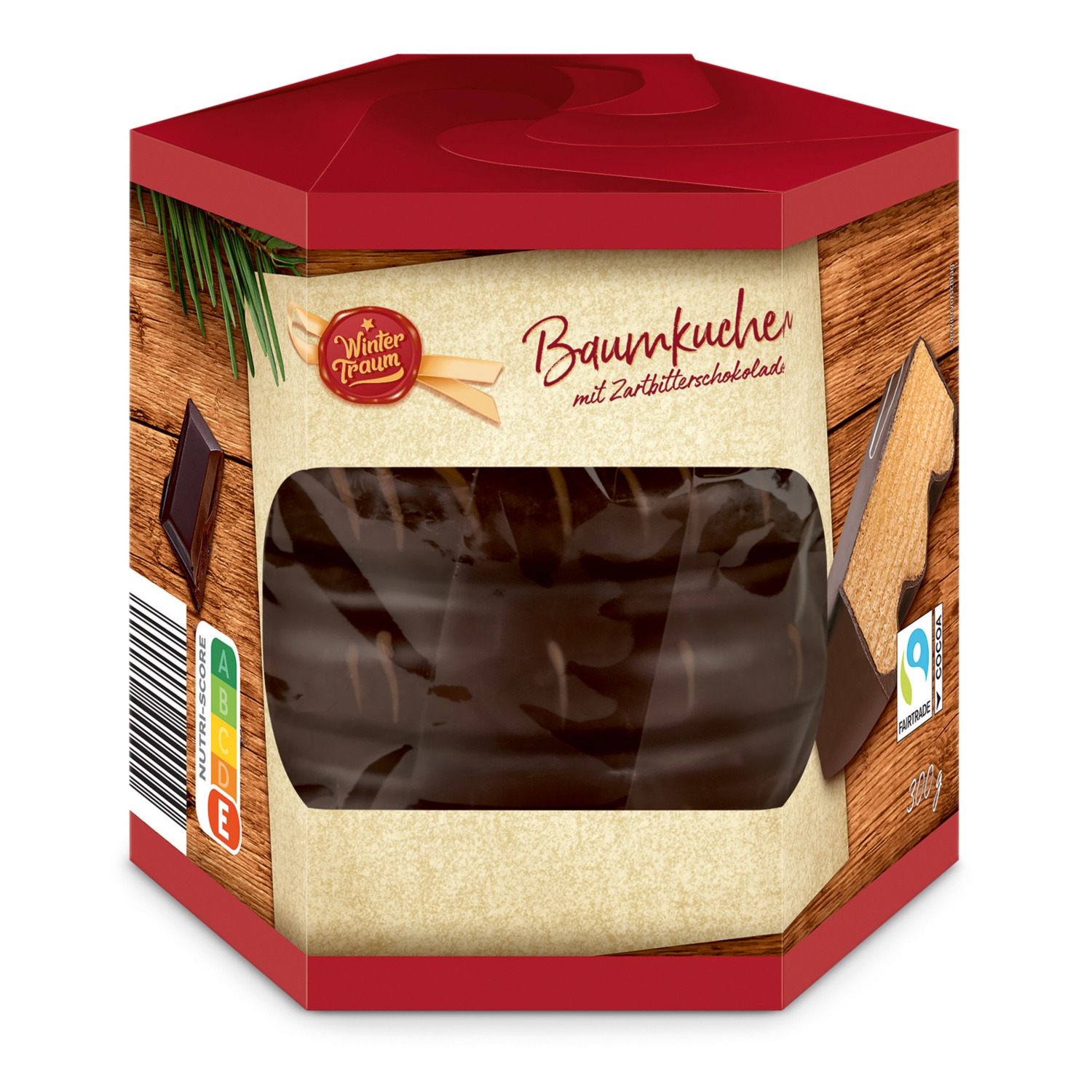 WINTERTRAUM Baumkuchen, Zartbitter 300 g