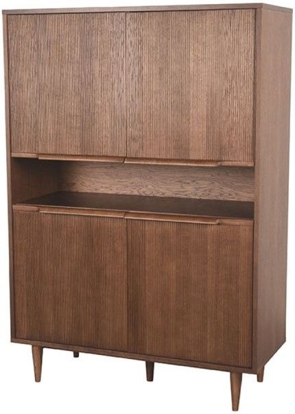 Hoge kast Walnoot ME-70.015 Jule B110 x D48 x H161 cm