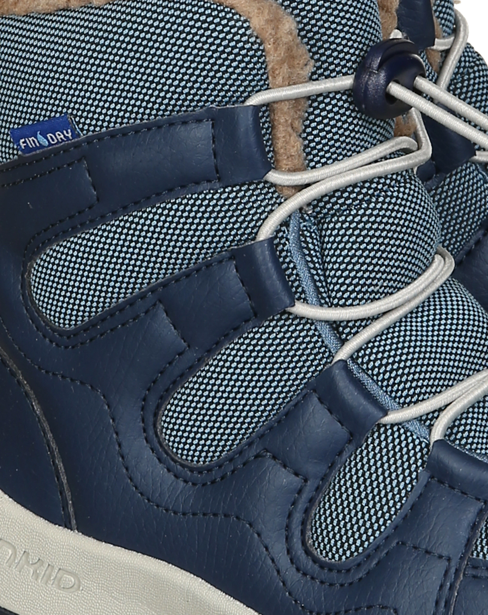 Schneestiefel HUIPPU in dove/navy