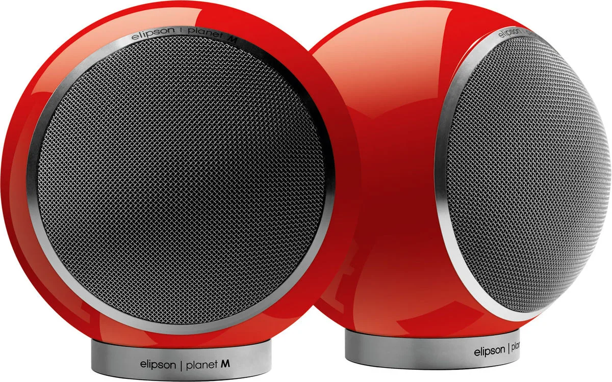 Elipson Planet M Rouge (la paire) Enceintes satellites
