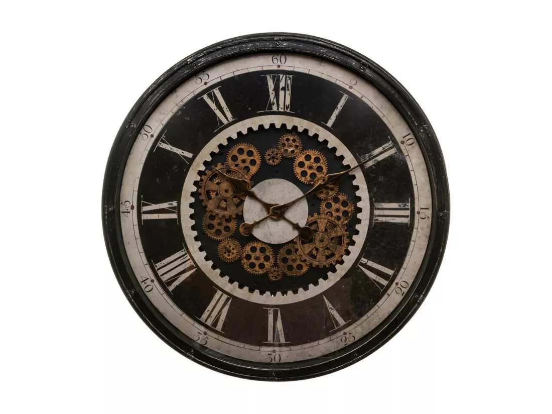 Grande Pendule murale style Rétro et Vintage D 76 cm