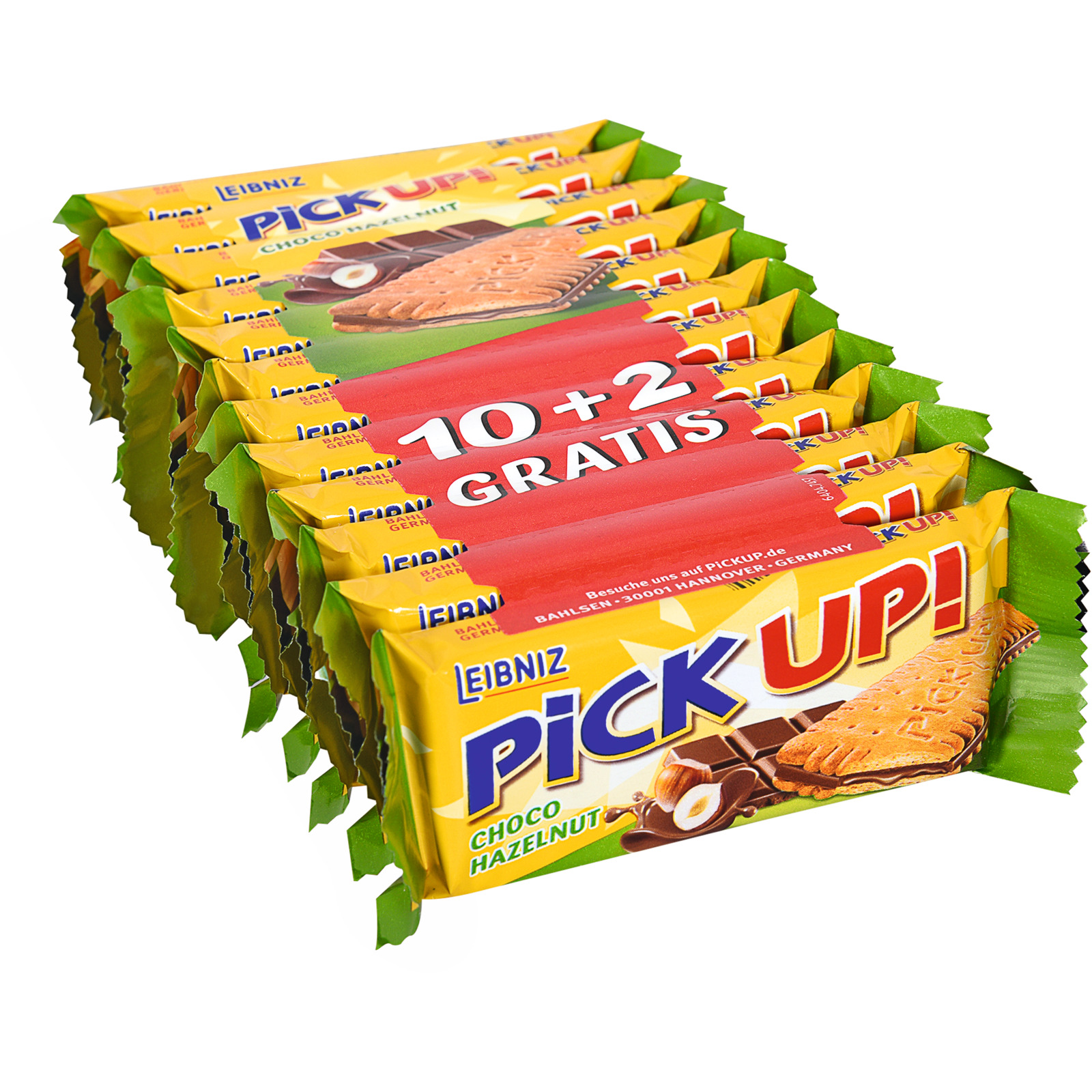 Leibniz Pick up Haselnuss 12x28g