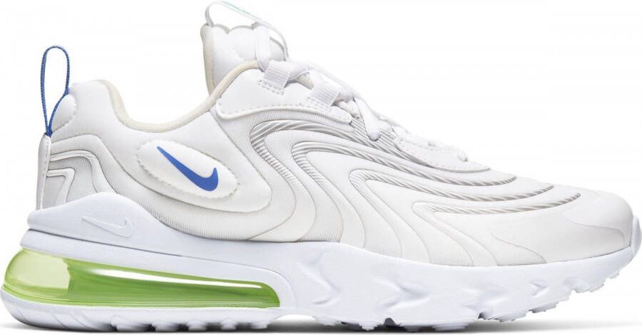 Nike Air Max 270 React ENG Unisex Sneakers White Sapphire-Laser Orange-Aurora Green