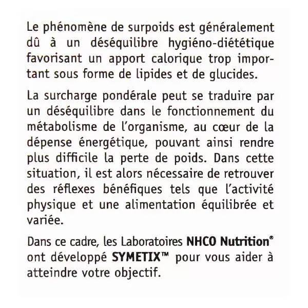 NHCO Symetix 56 cápsulas + 56 cápsulas gelatinosas