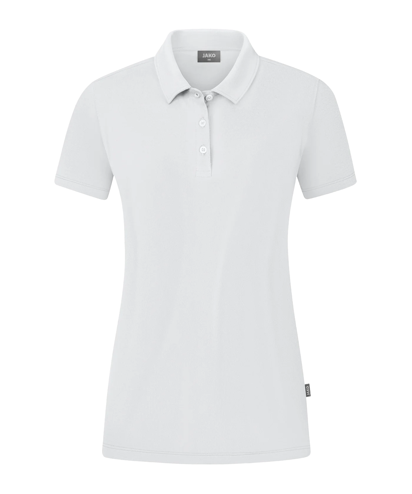 JAKO Organic Stretch Polo Shirt Damen Weiss F000