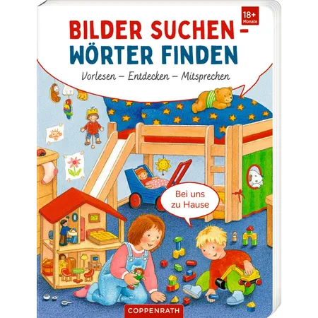 Coppenrath Verlag Bilder suchen - Wörter finden: Bei uns zu Hause (Buchbonus)