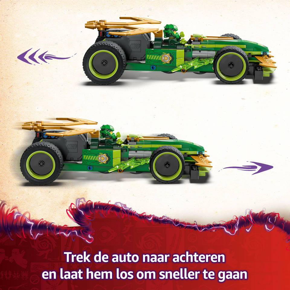 LEGO NINJAGO Lloyds pull-back racewagen 71828
