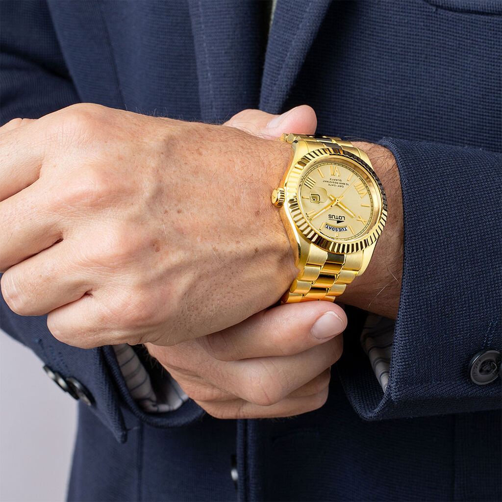 Montre Lotus Freedom Collection Doré