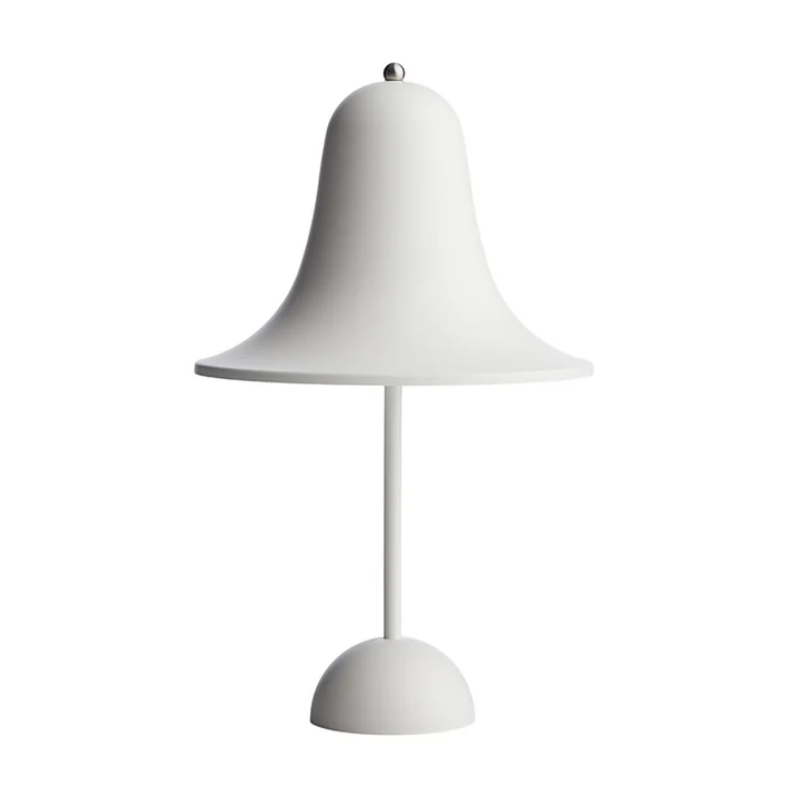 Verpan - Pantop Portable LED Akkuleuchte Ø 30 x 18 cm, weiss matt
