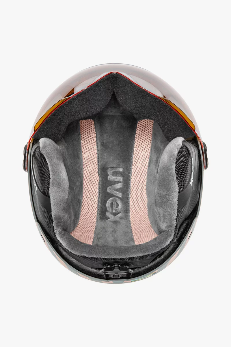 uvex rocket visor Kinder Skihelm