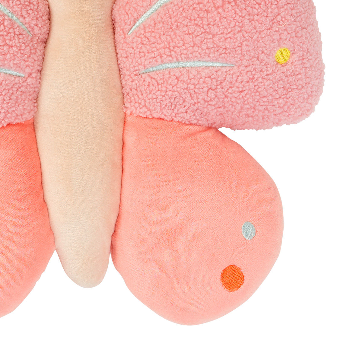 Topomini Figurenkissen Schmetterling mit Füllung rosa / pink