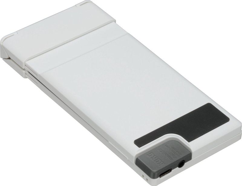 Korg - nanoKEY Fold - MIDI-keyboardcontroller - Wit - 25 Toetsen - USB-C en TRS-MIDI