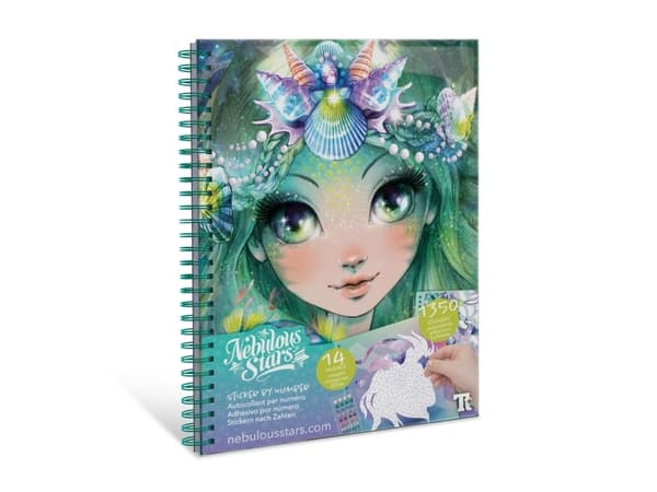 Nebulous Star Creative Book Sticker by Number