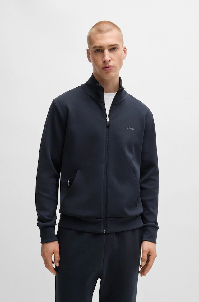 BOSS GREEN Sweatjacke »Skaz«, mit Druck