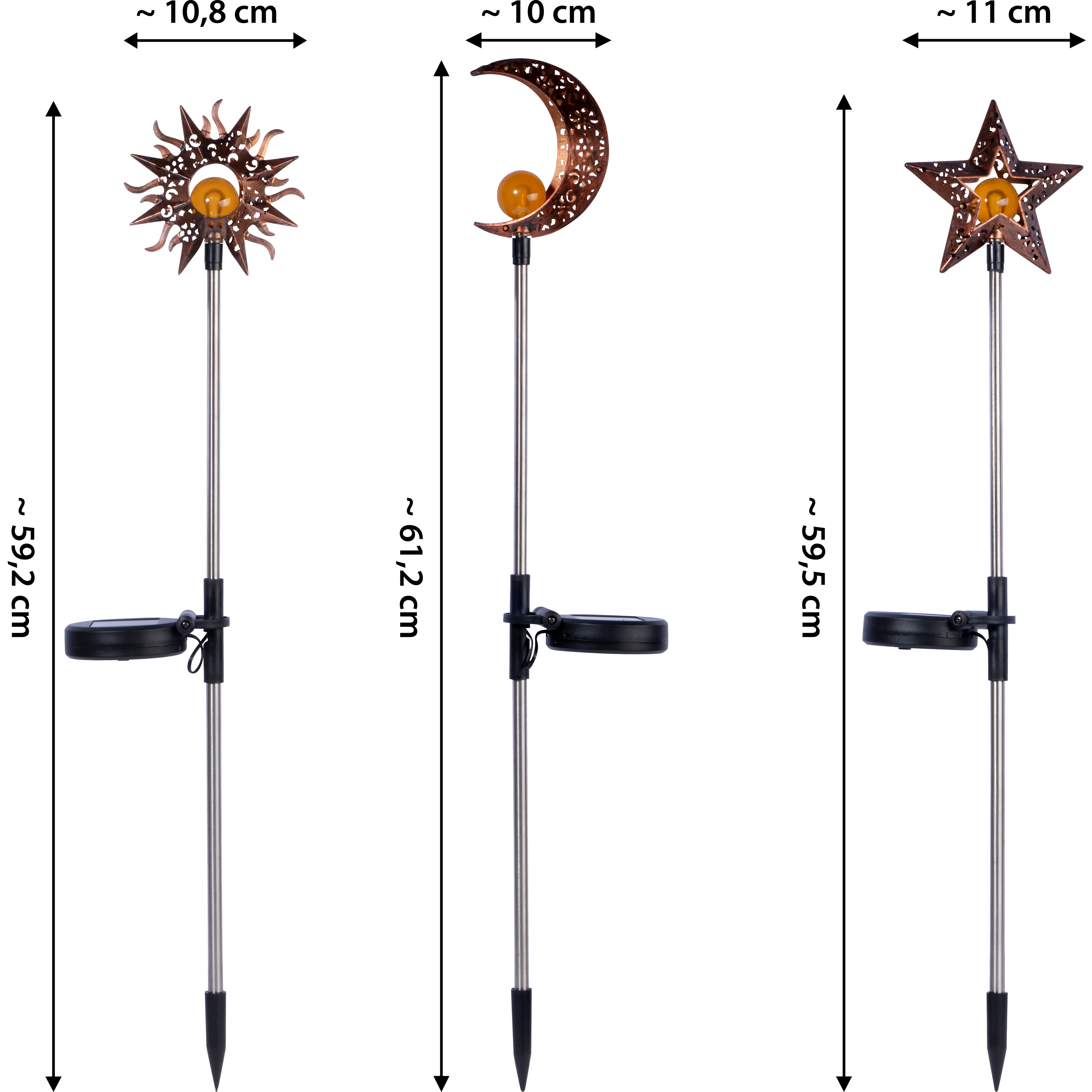 dobar Gartenstecker Solar 