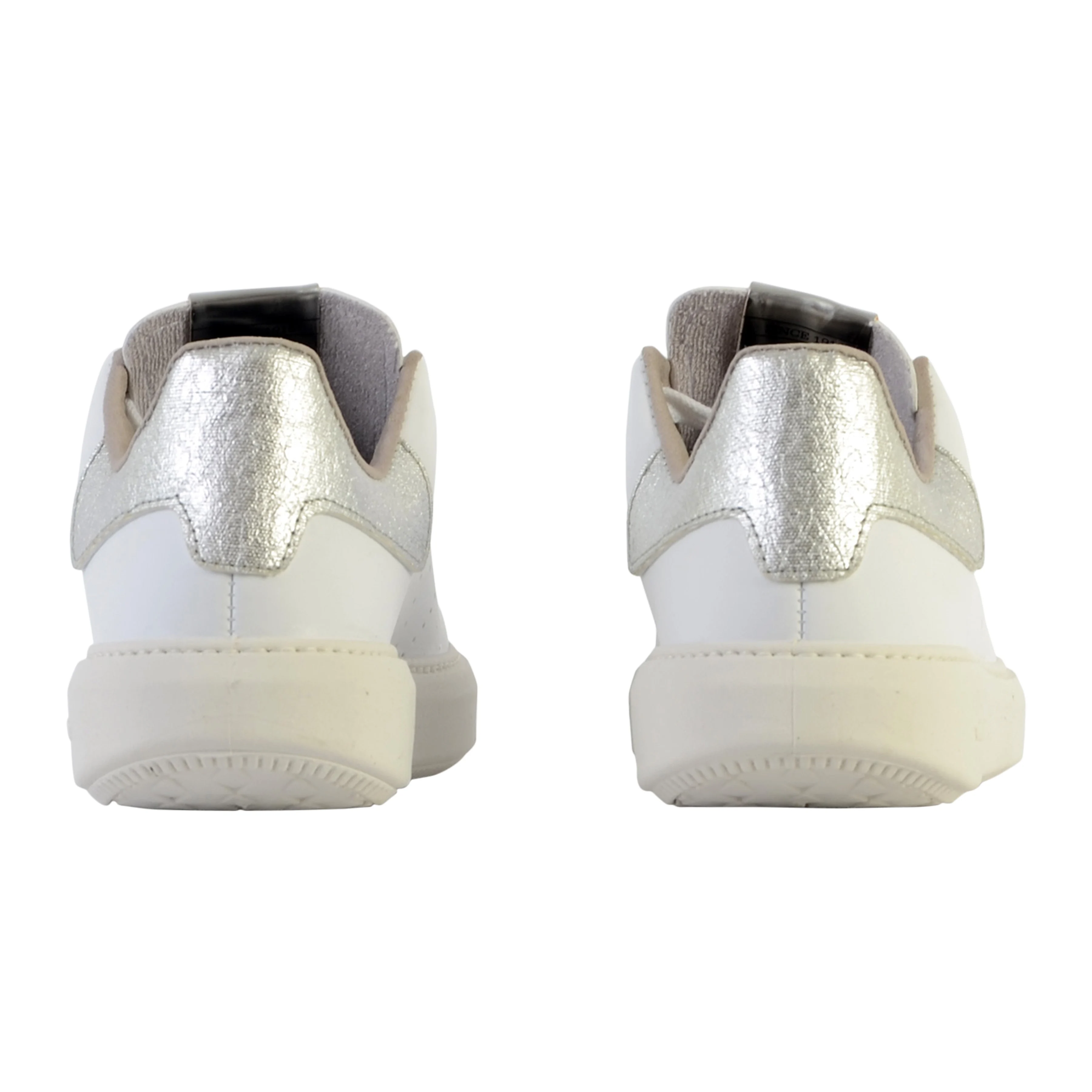 Basket à lacets | Argent