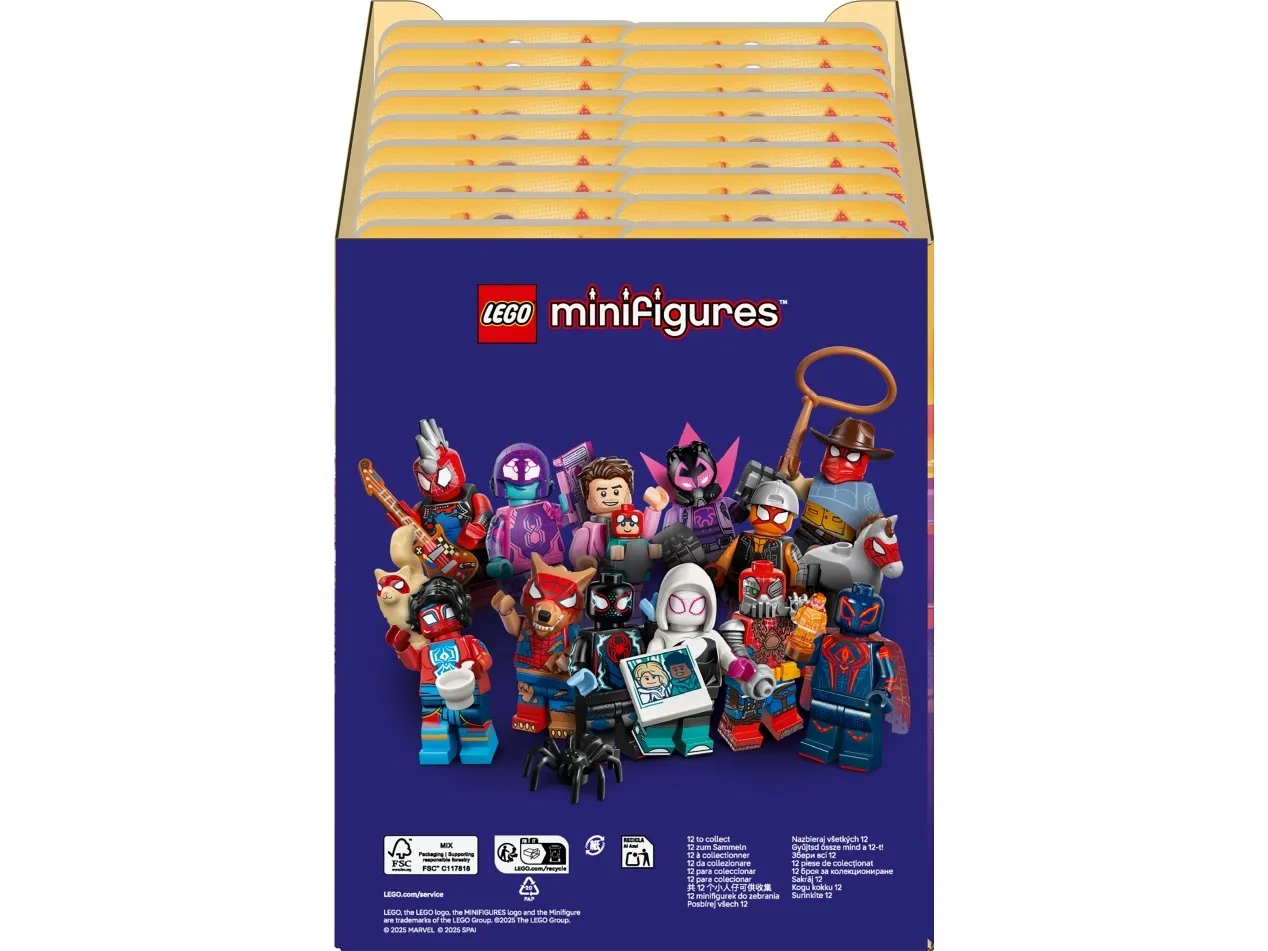 LEGO Minifigures 71050 Spider-Man: Across the Spider-Verse - Display box (36 bag)