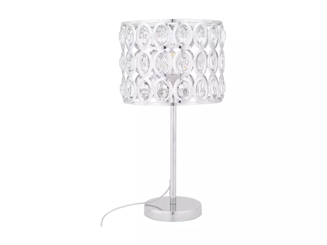 Lampe à poser TENNA Cristal Argenté