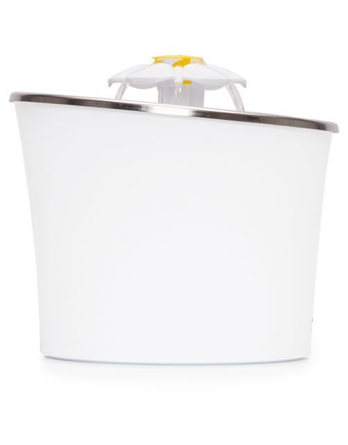 Catit Led Flower Fountain Rvs - Kattendrinkbak - Ø21x20 cm Wit