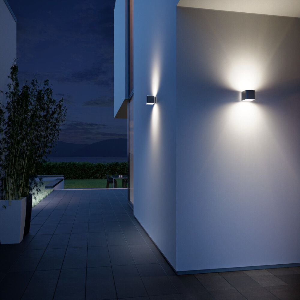 VEGGLAMPE STEINEL SENSOR L840 BLUETOOTH ANTRASITT