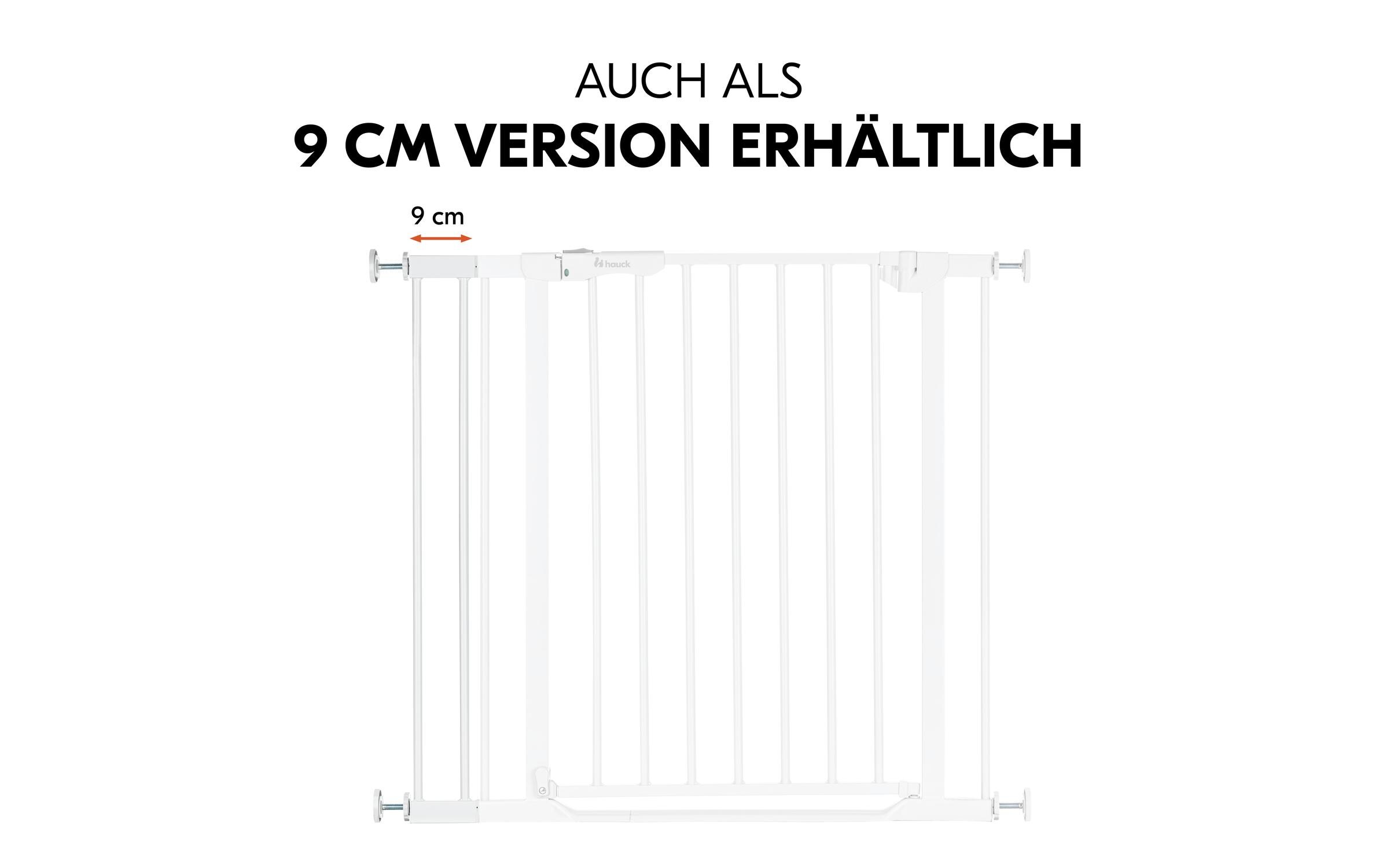 Verlängerung Türschutzgitter 21 cm WeissSafety Gate Extension für gängige Hauck Schutzgitter