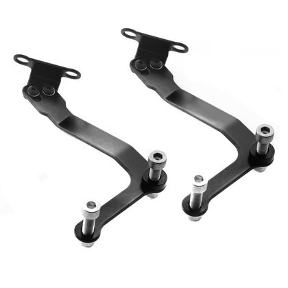 Kit de fixation Rizoma pour saut vent CF011 - Noir