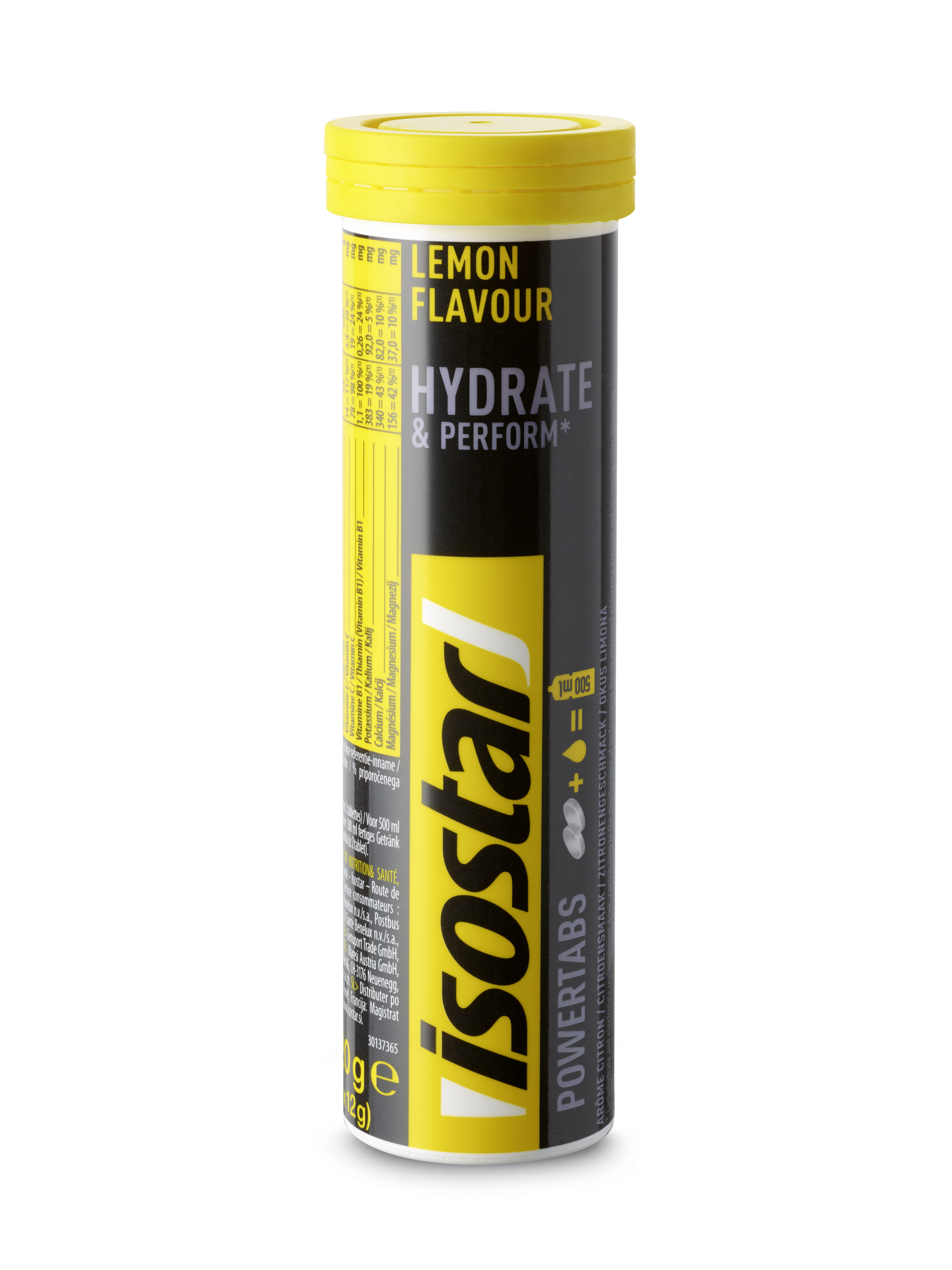 Isostar Power Tabs Brausetabl Citron 10 Stk