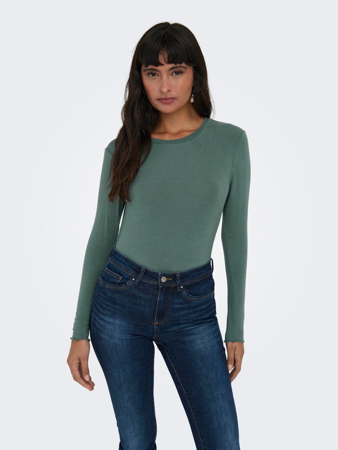 ONLAMOUR Top Balsam Green