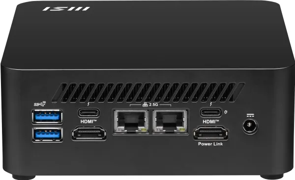MSI - 1 op til - RAM 8 GB - SSD 512 GB - Gigabit Ethernet - 802.11a/b/g/n/ac/ax (Wi-Fi 6E) - intet OS - skærm: ingen